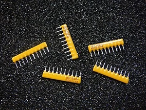 Red de resistencia de película gruesa CTS 773101103 10 k ohmios 2% 1,66 W 10 pines SIP Qty.5 - Imagen 1 de 1
