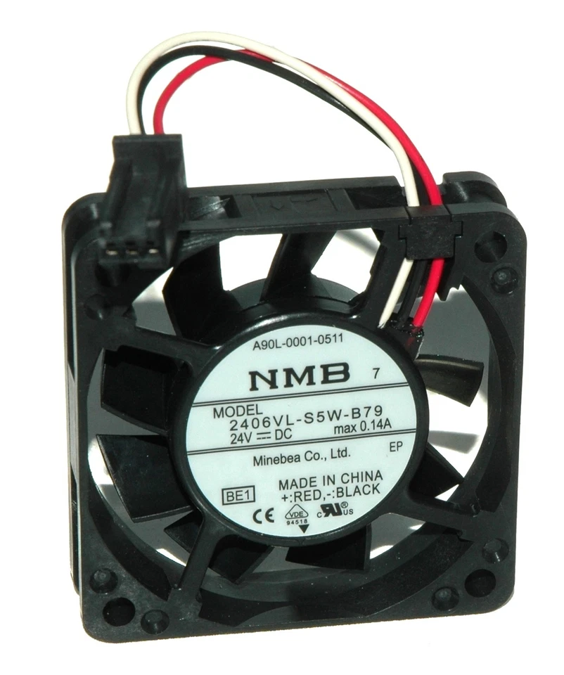 2406VL-S5W-B79-BE1 NMB Fan 24VDC 0.14A A90L-0001-0511 NEW FREE SHIPPING [PZ3] - Image 1 of 1