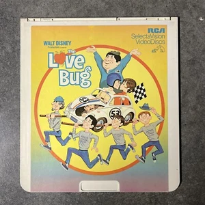 Walt Disney's THE LOVE BUG RCA Selectavision VideoDisc CED - Picture 1 of 2