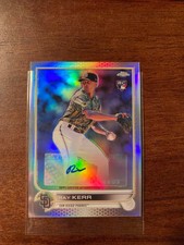 2022 Topps Chrome Update Ray Kerr Refractor Rookie Auto #AC-RK RC