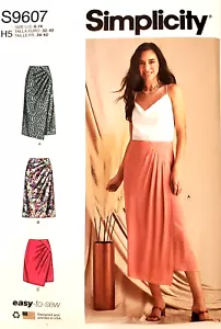 Simplicity 9607 Misses Skirts Size 6-14 Easy-to-Sew Sewing Pattern - Picture 1 of 4