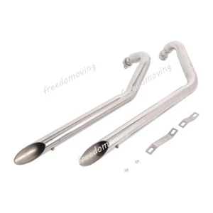 For Kawasaki Vulcan 900 VN900B Classic 2006-2024 Exhaust System Front Tail Pipe - Foto 1 di 11