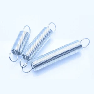 Expansion Spring Tension Extension Spring 1mm Wire Dia 10mm 12mm OD Zinc Plated - Picture 1 of 8