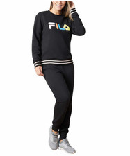 sudadera fila amarilla mujer