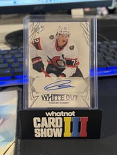 Thomas Chobat White Out Auto 2022-23 SPX Hockey