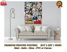 Hunter x Hunter Anime Manga Large Poster Art Print Gift A0 A1 A2 A3 A4 Maxi