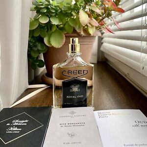 Creed Royal Oud 100ml / 3.33 fl oz Used Spray, AA321N01, 100% Authentic + GIFT!