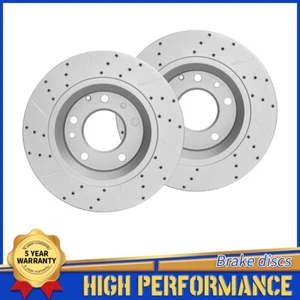 Rotores de disco de freno trasero para Ford Fusion Lincoln MKZ Zephyr Milan Mazda 6 - Imagen 1 de 1