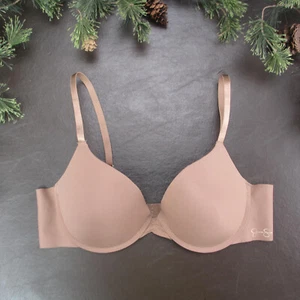 Jessica Simpson Bra 36C Brown Padded Underwire Adjustable Clasp Back - Picture 1 of 11