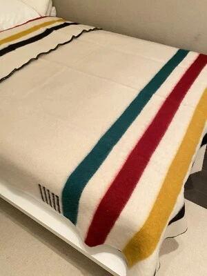 Wolldecke 100% Wolle Schurwolle Extradick Warm XXL Handgewebt Naturbelassen - Bild 1 von 4