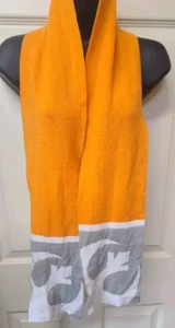Star Wars Scarf OSFM White Orange Gray Lightweight - Picture 1 of 7