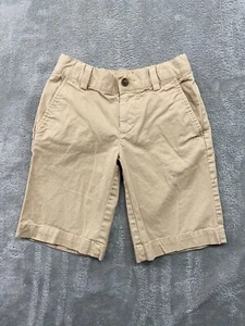 Brooks Brothers Fleece Shorts Boys 4 Beige Khaki Outdoors Hiking Preppy School - Picture 1 of 12