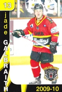 JADE GALBRAITH, NOTTINGHAM PANTHERS, RARE 2009-10 TEAM-ISSUED CARD. - Picture 1 of 2