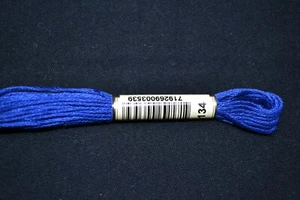 Anchor Cotton Threads for Embroidery Shade 134 Cobalt Blue Very Dark - Picture 1 of 1
