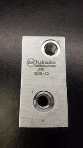Sun Hydraulics JHH Aluminum Hydraulic Valve Block Body - NEVER USED - Picture 1 of 6