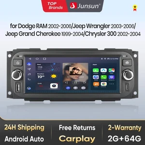 Für Jeep Grand Cherokee II WJ/WG Android AutoRadio Apple CarPlay BT GPS Navi - Bild 1 von 13