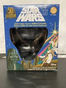 Rubie’s Ben Cooper 2021 Darth Vader “Vacuform” Mask Disney Star Wars (Pre-Owned) - Picture 1 of 9
