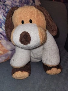 Ty Pluffies Hund Whiffer Beagle Plüschwelpe 10 Zoll weiches TyLux 2002 Lovey Stofftier - Bild 1 von 5