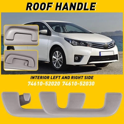 Reposabrazos interior techo coche F+R tirar manija techo apto para Corolla Toyota Yaris Vios Foto 1 de 4