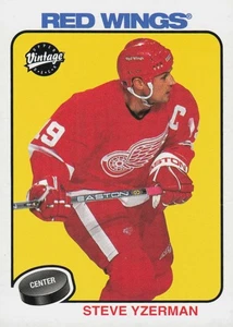 2001-02 Upper Deck Vintage Hockey Card #88 Steve Yzerman C Detroit Red Wings - Picture 1 of 2