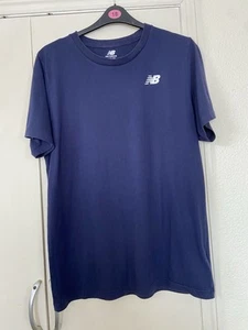 New Balance Navy T-Shirt Size XL - Picture 1 of 5