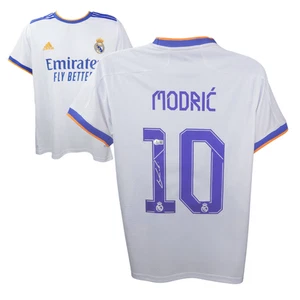 Luka Modric Signed Real Madrid Soccer Jersey #10 with Beckett COA - Picture 1 of 4