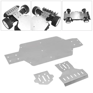 Stainless Steel Chassis Guard for MJX Hyper Go 7303 1/7 4WD RC Uppgrade Parts - Picture 1 of 9