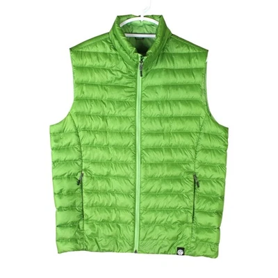 REI Coop 650 Down Puffer Vest Jacket Mens Sz Medium Green High Loft Lightweight - Image 1 of 4