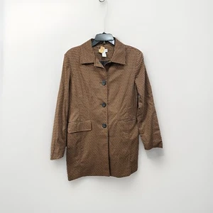 Worthington Stretch Trench Coat Women’s Size 12 Jacket Over Coat Vintage Nice - Picture 1 of 14