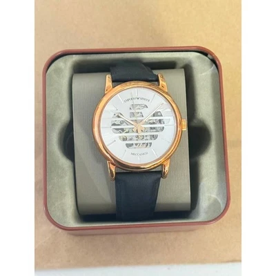 Emporio Armani Luigi AR60031 Men's Watch Meccanico With Silver LOGO Dial - Image 1 of 4