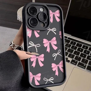 For iPhone Samsung Huawei Xiaomi Case Bowknot ShockProof Phone Cover Women Girls - Picture 1 of 11