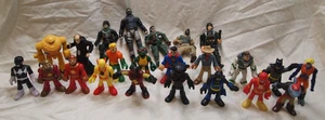 23pc Imaginext DC Super Friends Marvel Flash Soldiers Toy Action Figures Lot - Picture 1 of 8