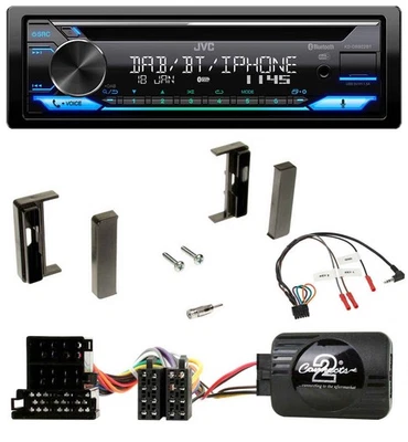 JVC Bluetooth Lenkrad USB DAB CD Autoradio für Audi TT (1998-2006) - Bild 1 von 4