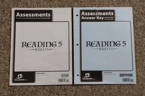 BJU Reading 5 Assessments & Assessments Answer Key - Picture 1 of 1