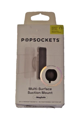PopSockets Magsafe Magnetic Multi-Surface Suction Mount - Black - Image 1 of 2