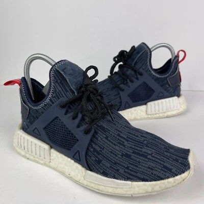 Adidas NMD XR1 BB3685 "Glitch Pack" Azul Marino/Rojo Zapatos para Correr Para Mujer Talla 9.5 Foto 1 de 4