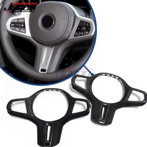 Borde de volante de fibra de carbono para BMW Z4 M3 M4 G20 G21 G22 G23 G24 430i M440i - Imagen 1 de 9