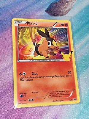 NON Holo Floink 25th Anniversary Mcdonalds - 13/25 DEUTSCH Pokemon  - Bild 1 von 2