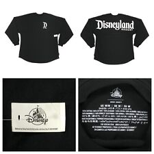 Disneyland Resort Spirit Jersey Shirt Adult Size Medium Black Long Sleeve NWT