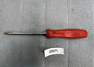 Snap-on Tools EE. UU. ROJO T15 Mini Agarre Duro TORX Destornillador SDT315 - Imagen 1 de 9
