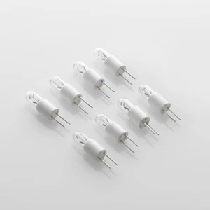 8 x 6.3V 40mA / Bi-Pin / Birne Lampe / Miniature Lamp Bulb 6mm x 15mm T1.75 6,3V - Picture 1 of 3