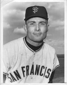 Original Ron Herbel San Francisco Giants Krug UPI Typ 1 7x9 Presse Draht Foto - Bild 1 von 2