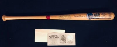 BATE COOPERSTOWN FAMOSO JUGADOR SERIE FIRMADO ERNIE BANKS #389/1000, CON CERTIFICADO DE AUTENTICIDAD Foto 1 de 4