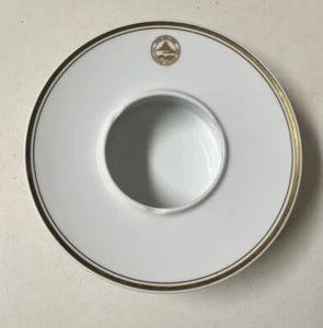 Cenicero NORITAKE Japón FUJIYA Cadena Hotelera Pedestal Recuerdo Fuji Nacional De Colección - Imagen 1 de 4