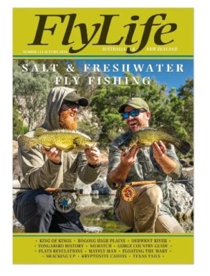 FlyLife Magazine (AUS) Issue #114 Autumn 2024/ SALT & FRESH WATER FLY FISHING - Image 1 of 3