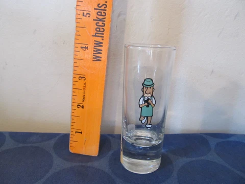 Milwaukee Brewers Bratwurst 4 inch shot glass NICE Cover