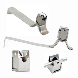 Protección contra rayos pararrayos soporte de cable soporte de techo superficie de techo para alambre redondo de 8 mm - Imagen 1 de 2