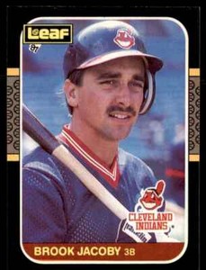 1987 Leaf Brook Jacoby Cleveland Indians #134