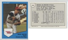 1989 ProCards Minor League Team Sets Mickey Weston #1638