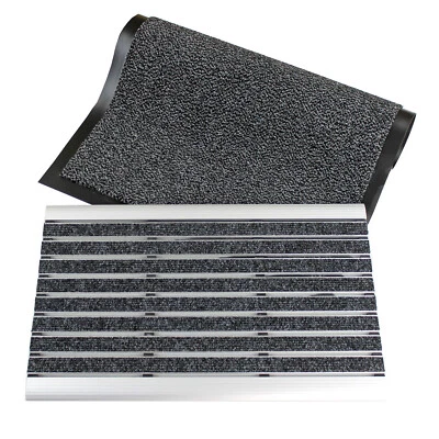 Stilvolle Alu Fußmatte Abtreter + Sauberlaufmatte - Bild 1 von 4